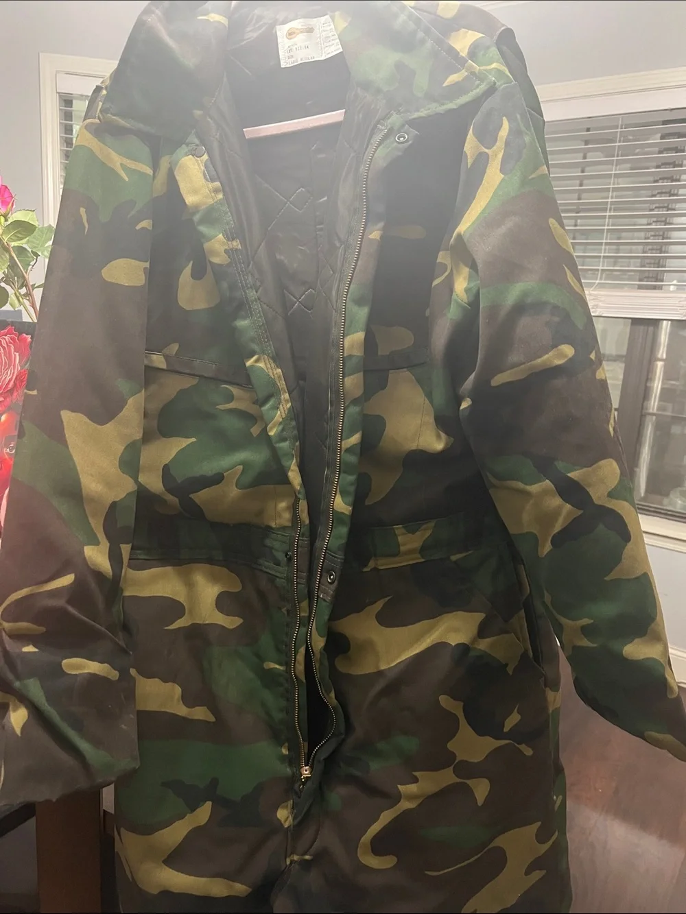 Men’s Camouflage Coverall Suit - Green Camo
